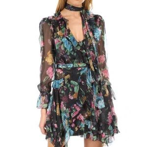 Women's Zimmermann Ninety-Six Frill Wrap Dress